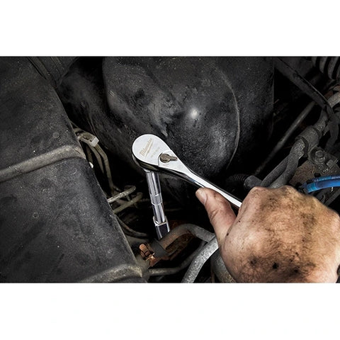 Milwaukee 48-22-9482 32pc 3/8" Metric Ratchet and Socket Set with PACKOUT™ Low-Profile Compact Organizer