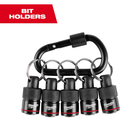 Milwaukee 48-32-4537 Milwaukee 48-32-4537 5PC HEX BIT HOLDER WITH CARABINER