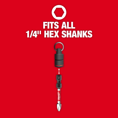 Milwaukee 48-32-4537 Milwaukee 48-32-4537 5PC HEX BIT HOLDER WITH CARABINER