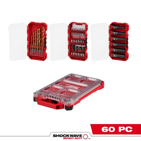 Milwaukee 48-32-5162 60 Piece Impact Set Packout