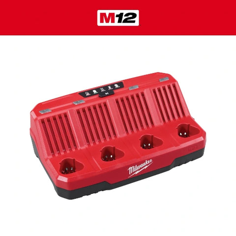 Milwaukee 48-59-1204 M12™ Four Bay Sequential Charger