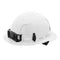 Milwaukee 48-73-1201 BOLT™ White Full Brim Vented Hard Hat w/4pt Ratcheting Suspension (USA) - Type 1, Class C