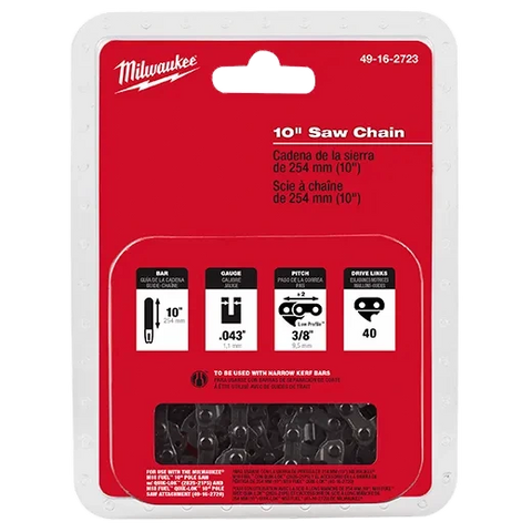 Milwaukee 49-16-2723 10" Saw Chain