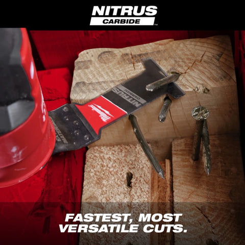 Milwaukee 49-25-1573 NITRUS™ Carbide Extreme Materials Universal Fit OPEN-LOK™ Multi-Tool Blade (3 PK)