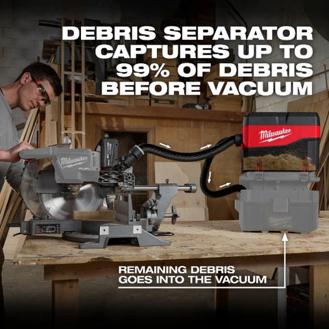 Milwaukee 49-90-2200 Compact Debris Separator w/ PACKOUT™ Compatibility