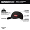 Milwaukee 505B Gridiron Snapback Trucker Hat - Black