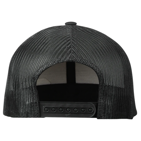 Milwaukee 505B Gridiron Snapback Trucker Hat - Black
