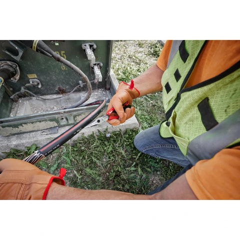Milwaukee MT555 8" Long Nose Comfort Grip Pliers (USA)
