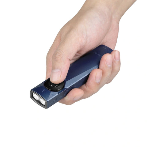 OLIGHT ARKFELDULTRA3RNBCW Arkfeld Ultra 3-in-1 EDC Flashlight with O-aluminum Material  Color-Navy Blue CW(5700K~6700K) 