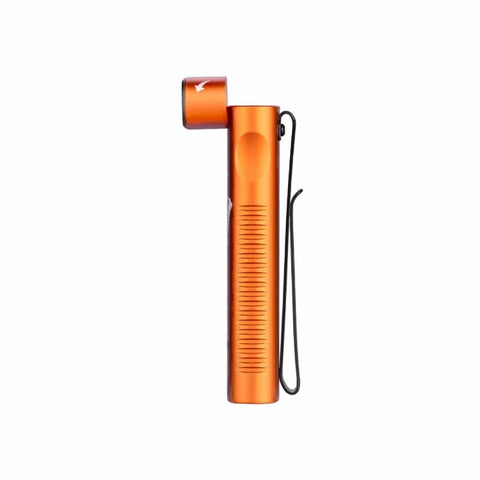 OLIGHT ARKFLEXOGSK Arkflex Adjustable Right Angle Flashlight - Orange Skeleton