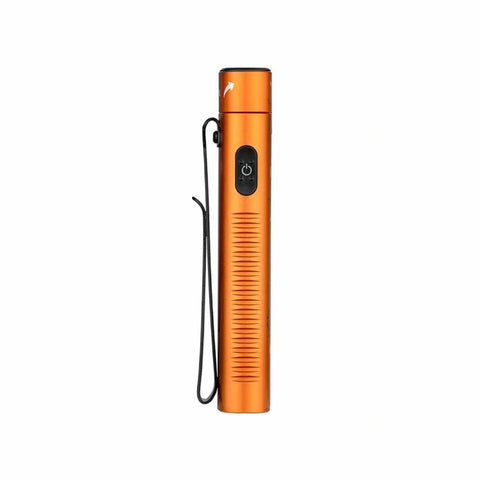 OLIGHT ARKFLEXOGSK Arkflex Adjustable Right Angle Flashlight - Orange Skeleton