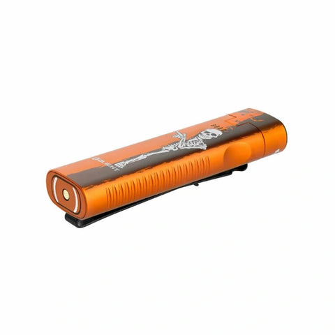 OLIGHT ARKFLEXOGSK Arkflex Adjustable Right Angle Flashlight - Orange Skeleton