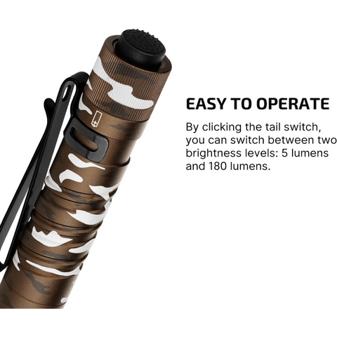 OLIGHT I3TSD i3T EOS Small Flashlight - SHadow Dune