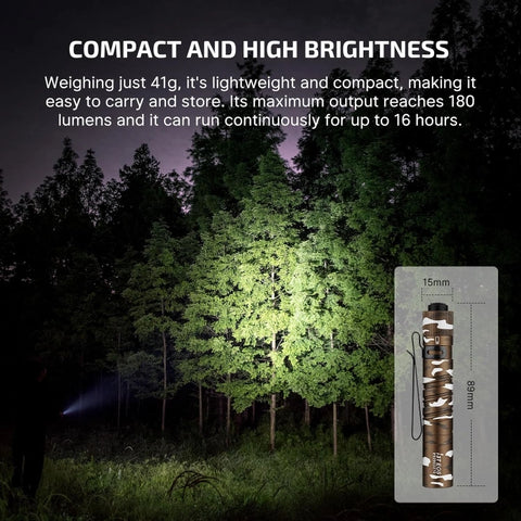 OLIGHT I3TSD i3T EOS Small Flashlight - SHadow Dune