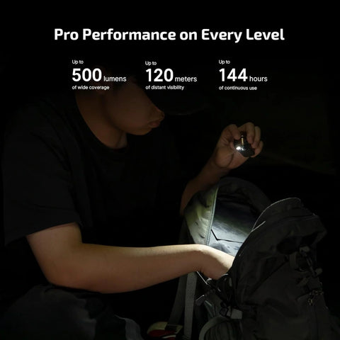 OLIGHT OCLIPPROAS Oclip Pro Clip on Flashlight with Floodlight - Ancient Script