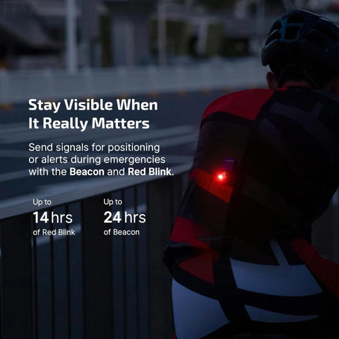 OLIGHT OCLIPPROPU Oclip Pro Clip on Flashlight with Floodlight - Purple