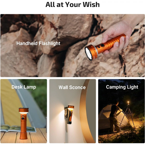 OLIGHT PROWESSORG Prowess Multifunctional with Bidirectional Lighting Flashlight - Orange