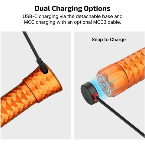 OLIGHT PROWESSORG Prowess Multifunctional with Bidirectional Lighting Flashlight - Orange