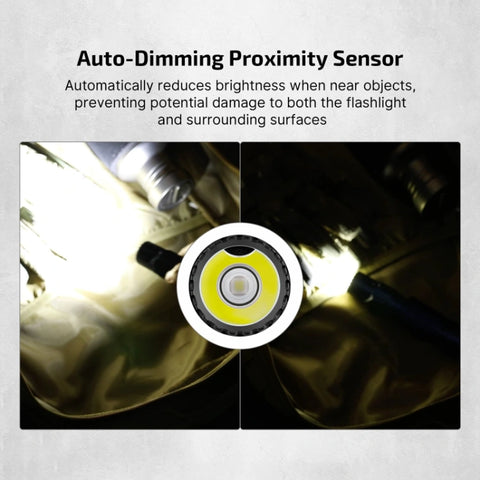 OLIGHT WARRIORULTRANB Warrior Ultra 2500 Lumens Tactical Flashlight with OAL Material - Navy Blue