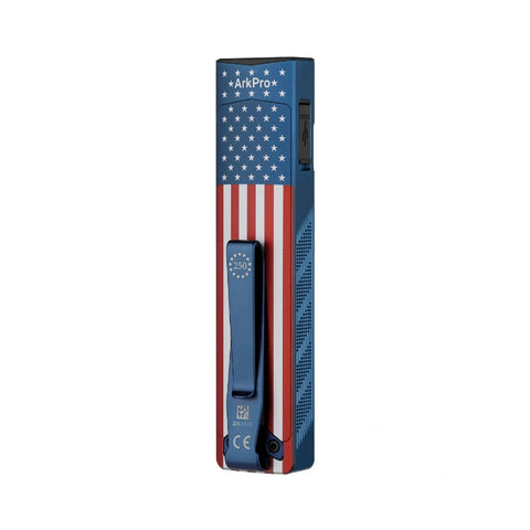OLIGHT ARKPROLL ArkPro Series – Flat Unibody EDC Flashlight with Multi-Light Sources - Liberty Lines CW