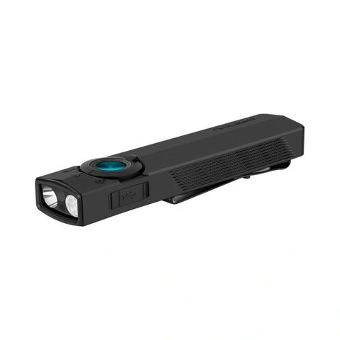OLIGHT ARKPROMB ArkPro Series – Flat Unibody EDC Flashlight with Multi-Light Sources - Matte Black CW
