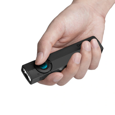 OLIGHT ARKPROMB ArkPro Series – Flat Unibody EDC Flashlight with Multi-Light Sources - Matte Black CW