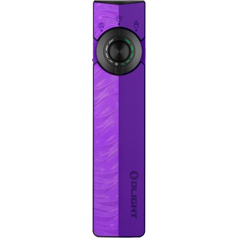 OLIGHT ARKPRONV ArkPro Series – Flat Unibody EDC Flashlight with Multi-Light Sources - Nebula Violet CW