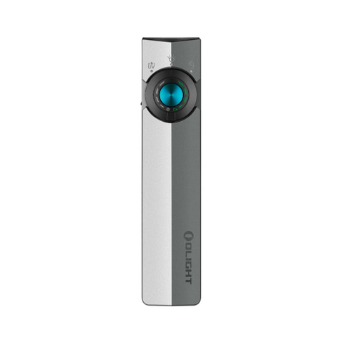 OLIGHT ARKPROSG ArkPro Series – Flat Unibody EDC Flashlight with Multi-Light Sources - Silver Graphite CW