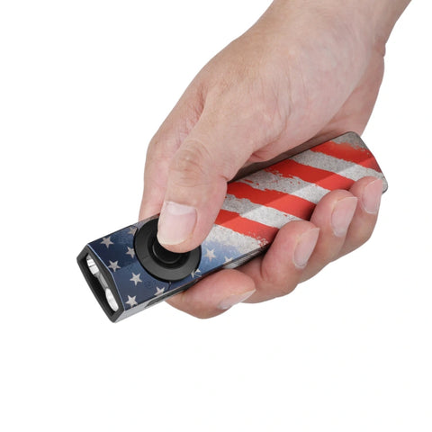 OLIGHT ARKPROSSE ArkPro Series – Flat Unibody EDC Flashlight with Multi-Light Sources - Stars & Stripes Edition