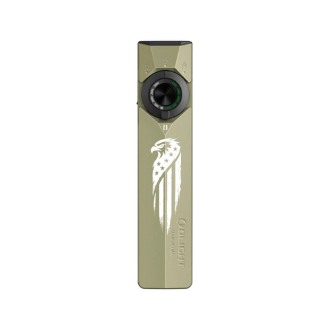OLIGHT ArkPro Ultra – Flat Unibody EDC Flashlight with Multi-Light Sources - Olive Green CW Liberty Eagle
