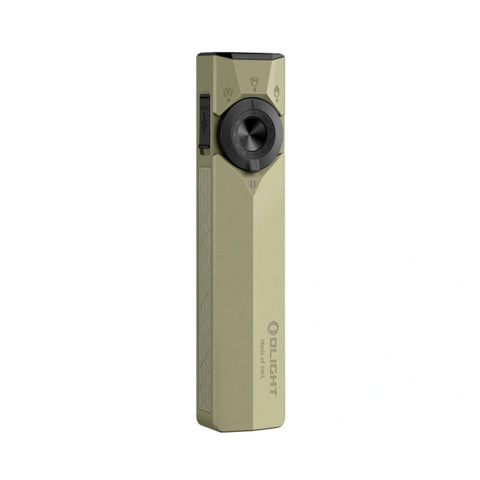 OLIGHT ArkPro Ultra – Flat Unibody EDC Flashlight with Multi-Light Sources - Olive Green