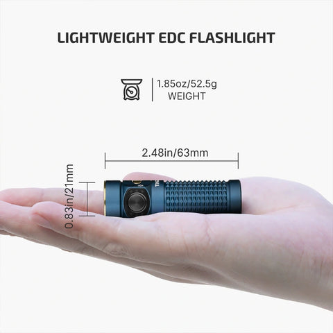OLIGHT BATON4KITGUIDANCE Baton 4 Powerful EDC Flashlight 1300 Lumens -  Guidance- Premium (With Charging Case)