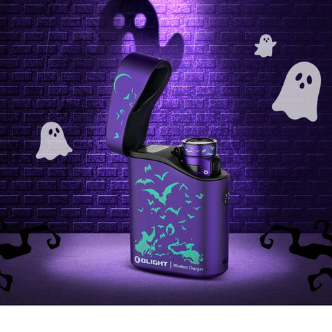 OLIGHT BATON4KITNS Baton 4 Powerful EDC Flashlight 1300 Lumens - Nocturnal Sentinel - Premium (With Charging Case)