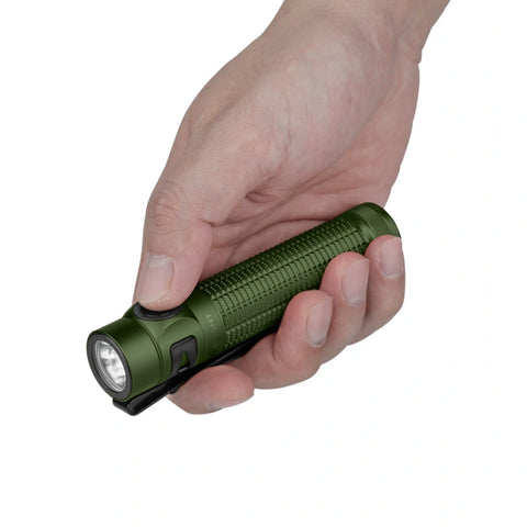 OLIGHT Baton 4 Pro Dual Switch High Lumen Compact EDC Flashlight - OD Green CW