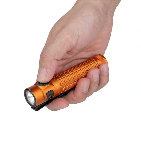 OLIGHT Baton 4 Pro Dual Switch High Lumen Compact EDC Flashlight - Orange CW