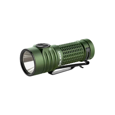 OLIGHT BATONTURBOODGRGL Baton Turbo Compact EDC Flashlight with 510m Long-Range Beam - OD Green