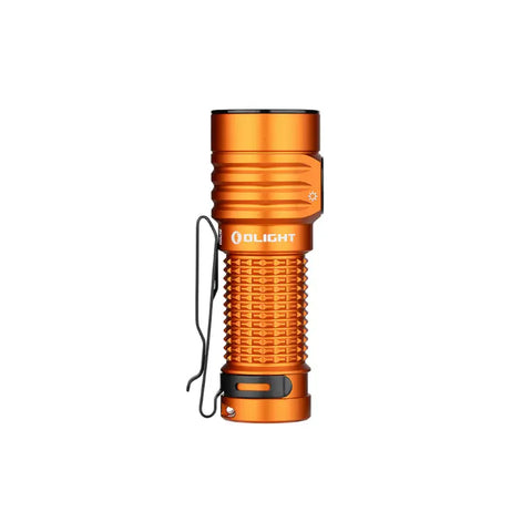 OLIGHT BATONTURBOOGCW Baton Turbo Compact EDC Flashlight with 510m Long-Range Beam - Orange