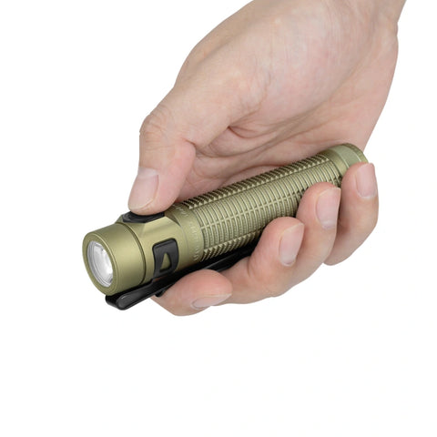OLIGHT Baton Ultra Dual Switch High Lumen Compact EDC Flashlight - Olive Green