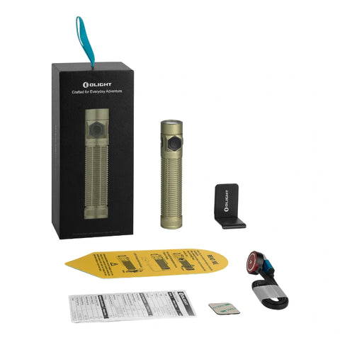 OLIGHT Baton Ultra Dual Switch High Lumen Compact EDC Flashlight - Olive Green