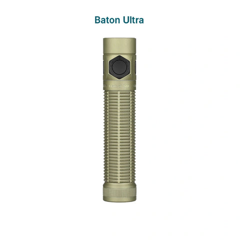 OLIGHT Baton Ultra Dual Switch High Lumen Compact EDC Flashlight - Olive Green