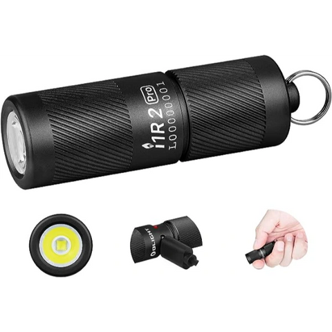 OLIGHT I1R2PROBK i1R 2 Pro Keychain Flashlight