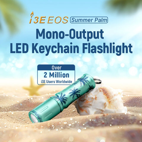 OLIGHT I3ESM i3E EOS Keychain Flashlight - Summer Palm