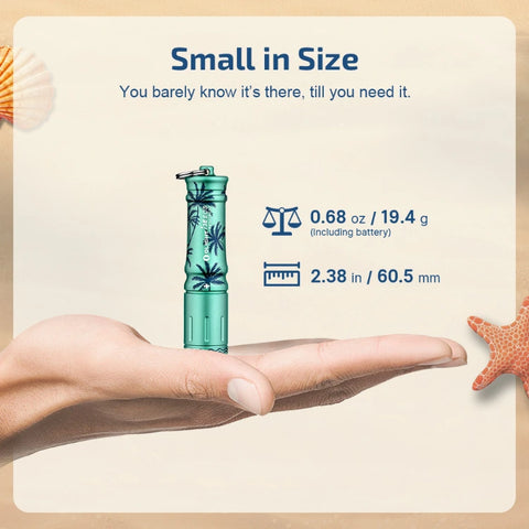 OLIGHT I3ESM i3E EOS Keychain Flashlight - Summer Palm