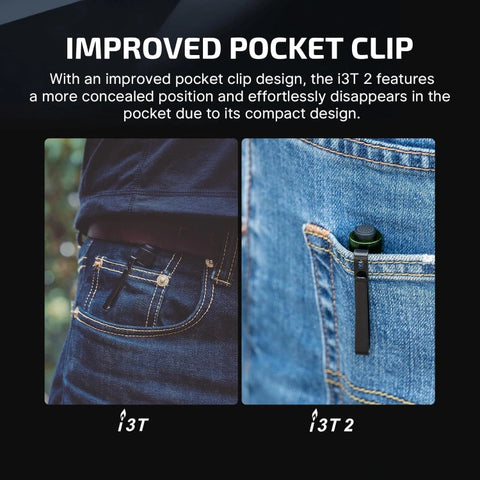 OLIGHT I3T2ODG i3T 2 EOS Small EDC Flashlight - OD Green