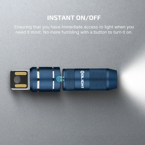 OLIGHT IMINI2MB imini 2 Rechargeable Mini Flashlight - Midnight Blue
