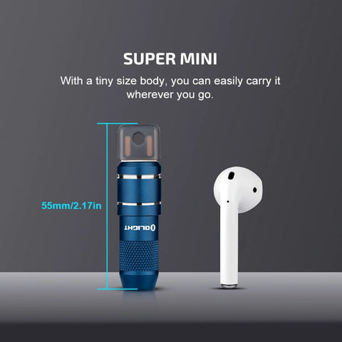 OLIGHT IMINI2MB imini 2 Rechargeable Mini Flashlight - Midnight Blue