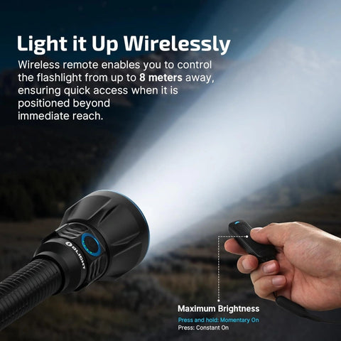 OLIGHT Javelot Turbo 2 1500m Long-Range Flashlight - Black