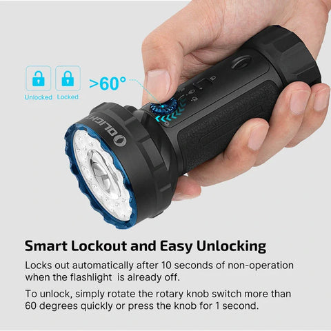 OLIGHT MARAUDERMINI2BK Marauder Mini 2 Compact Powerful Flashlight - Black