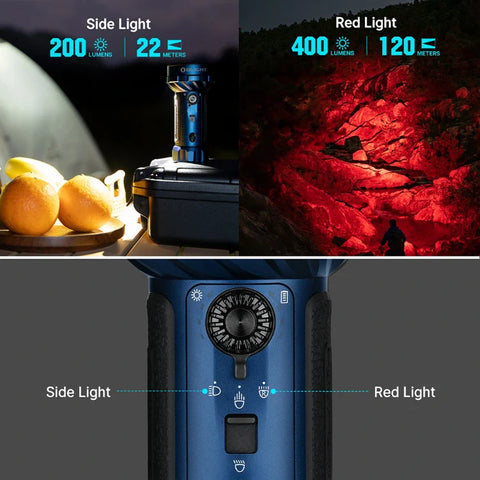 OLIGHT MARAUDERMINI2BK Marauder Mini 2 Compact Powerful Flashlight - Black