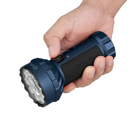 OLIGHT MARAUDERMINIMNBU Marauder Mini Powerful LED Flashlight With RGB - Midnight BluebLUE